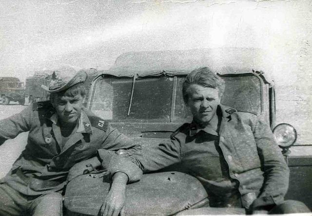 Soviet soldiers with GAZ69