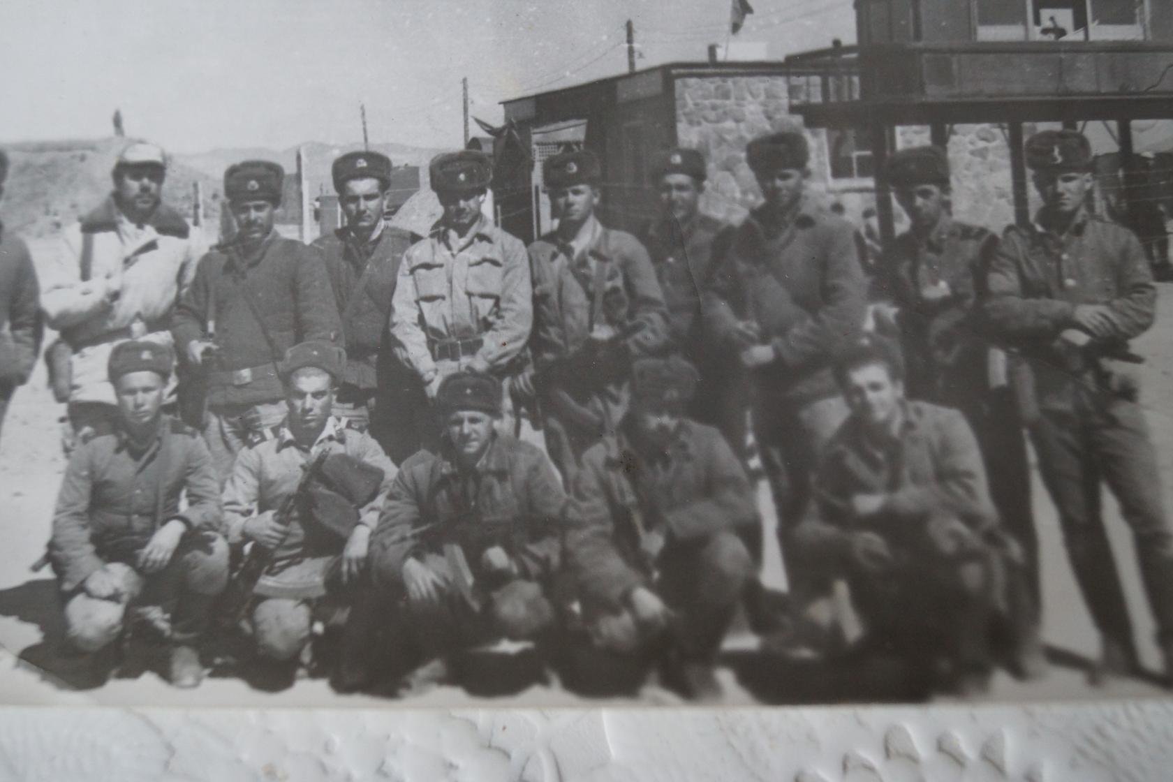 Soviet platoon in Afghanistan