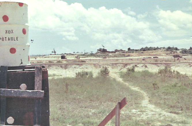 Bayonet Huey Landing Shower Tank