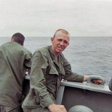 (TF153) USS Upshur At Rail On Deck