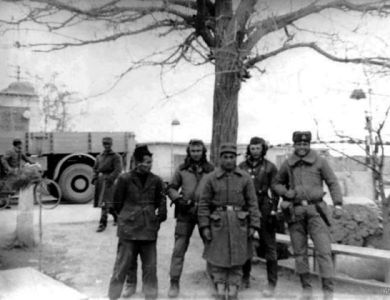 ANA army with soviet paratroopers 