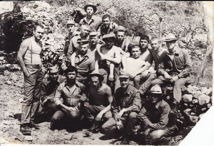 Group photo, early war in Afghanistan 