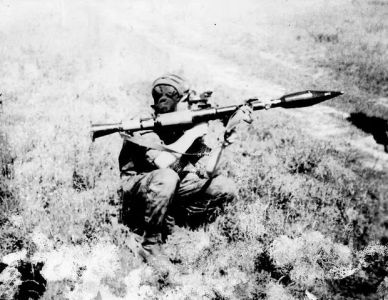Soviet soldier with RPG16
