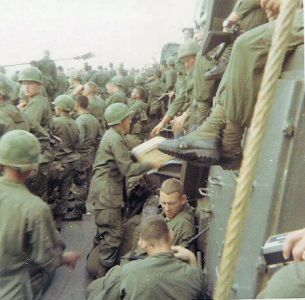 (TF156) USS Upshur On Deck Big Group